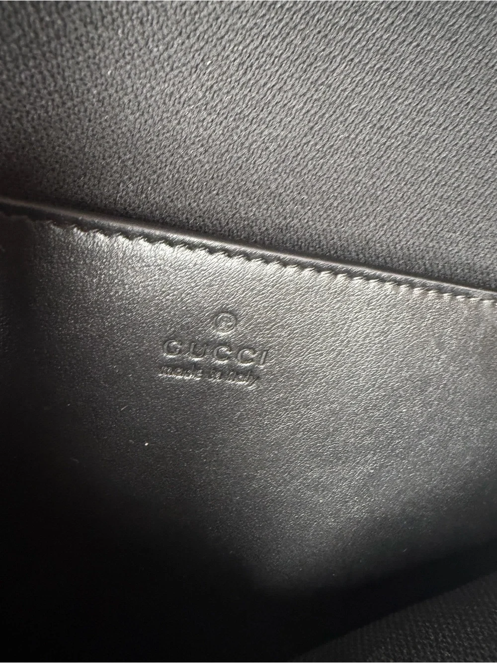 Gucci Edge Large Black GG Rubber Belt Bag 834492 NWT